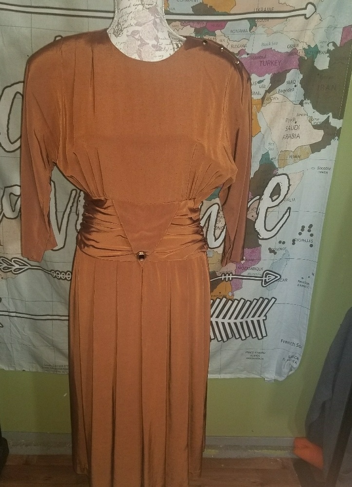 Vintage Dawn Joy Prairie dress embellished 9/10